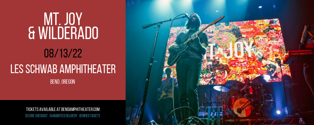 Mt. Joy & Wilderado at Les Schwab Amphitheater tickets Mt. Joy & Wilderado at Les Schwab Amphitheater