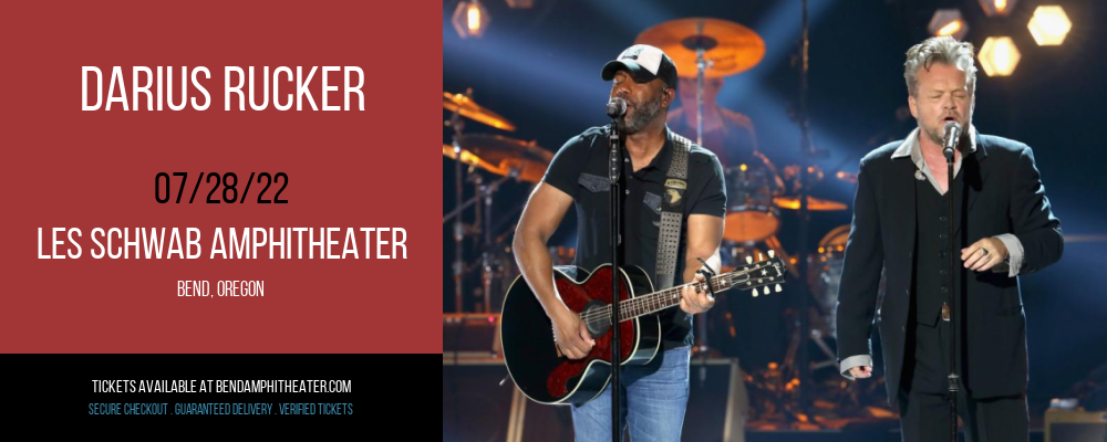 Darius Rucker at Les Schwab Amphitheater tickets Darius Rucker at Les Schwab Amphitheater