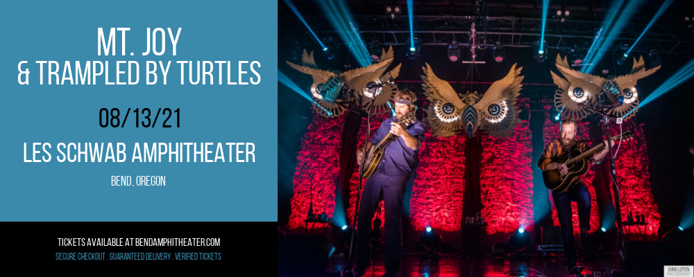 Mt. Joy & Trampled By Turtles at Les Schwab Amphitheater tickets Mt. Joy & Trampled By Turtles at Les Schwab Amphitheater