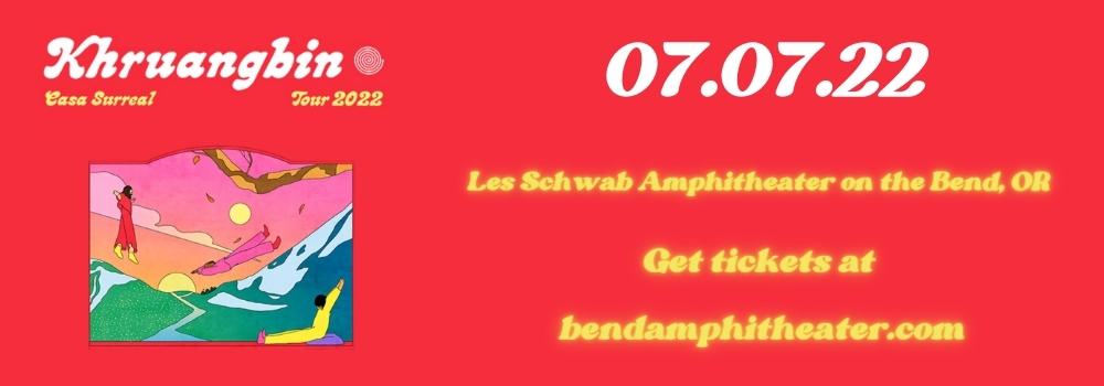 Khruangbin at Les Schwab Amphitheater tickets Khruangbin at Les Schwab Amphitheater