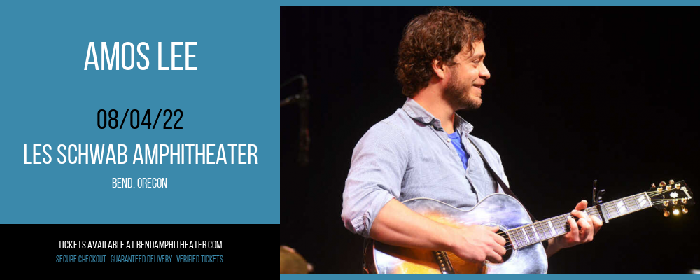 Amos Lee at Les Schwab Amphitheater tickets Amos Lee at Les Schwab Amphitheater