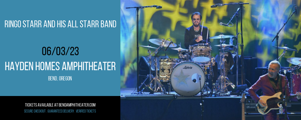 Ringo Starr and His All Starr Band at Les Schwab Amphitheater tickets Ringo Starr and His All Starr Band at Les Schwab Amphitheater
