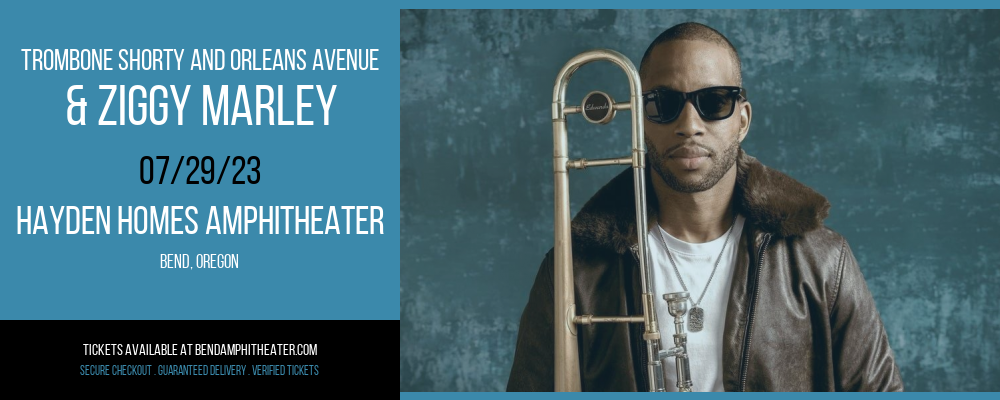 Trombone Shorty and Orleans Avenue & Ziggy Marley at Les Schwab Amphitheater
