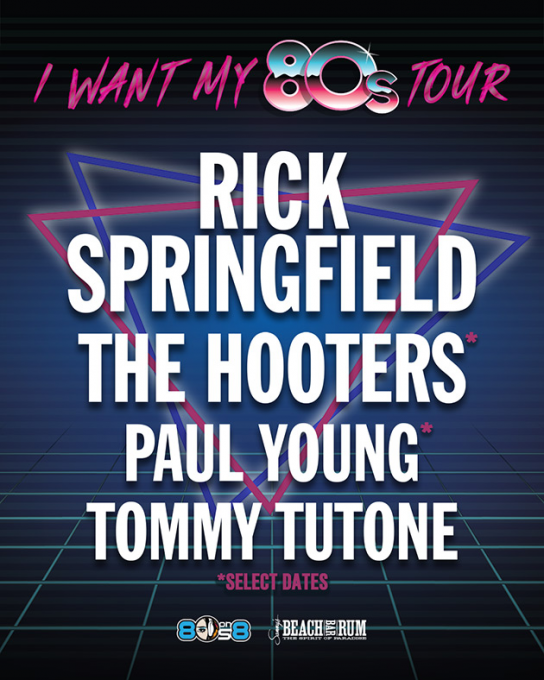 Rick Springfield, The Hooters & Tommy Tutone at Hayden Homes Amphitheater