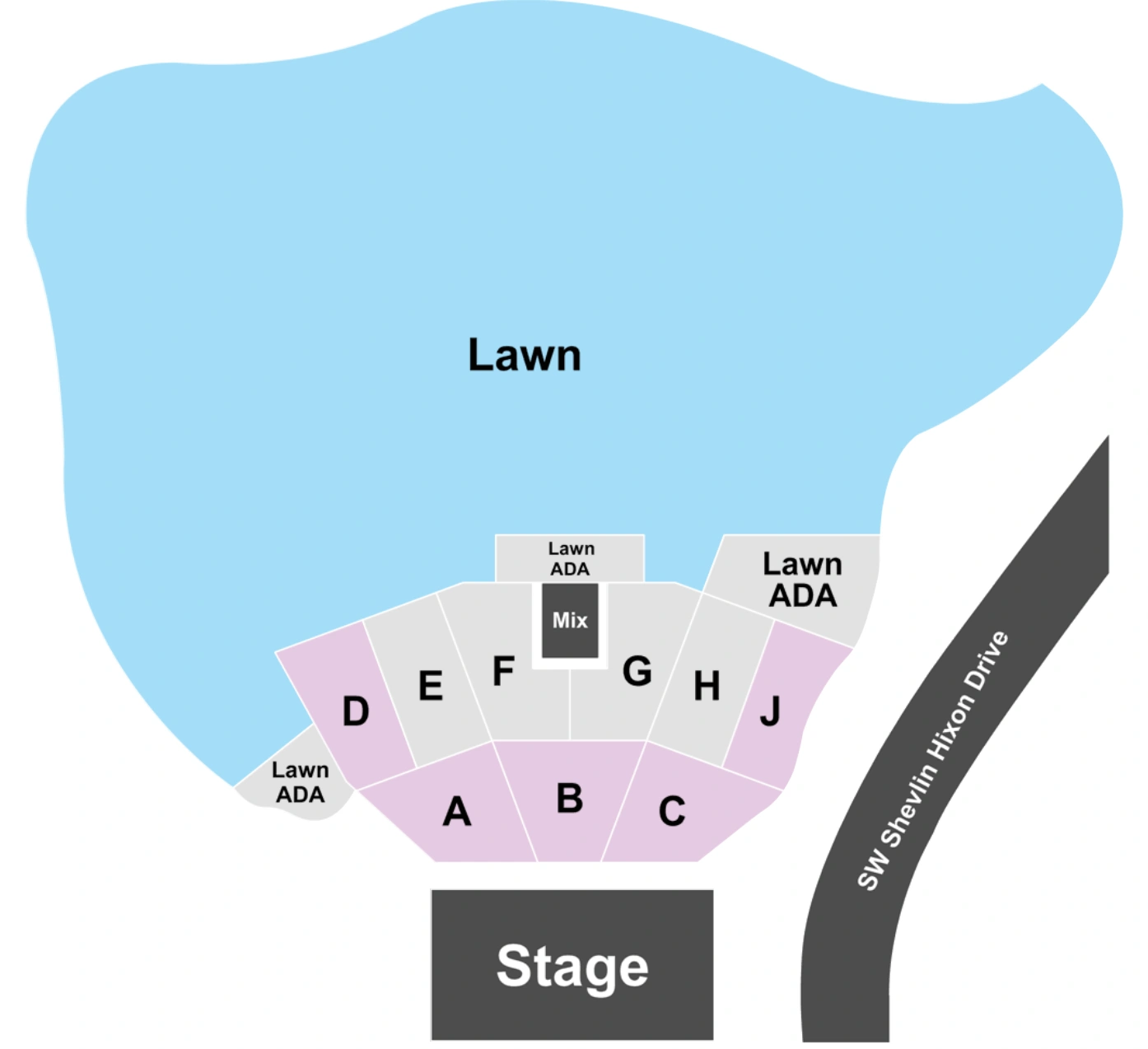 hayden homes amphitheater seating chart