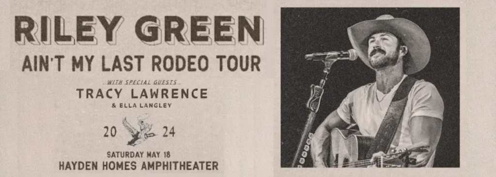 Riley Green at Hayden Homes Amphitheater