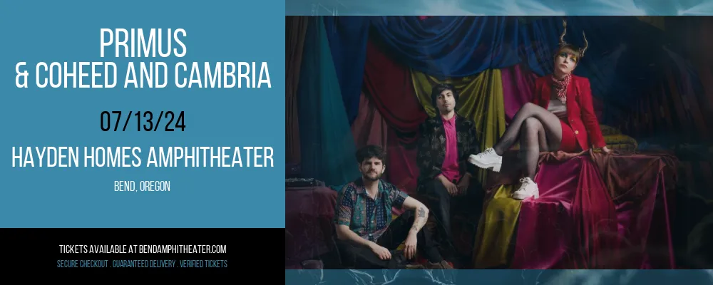 Primus & Coheed and Cambria at Hayden Homes Amphitheater