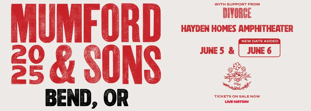 Mumford & Sons at Hayden Homes Amphitheater