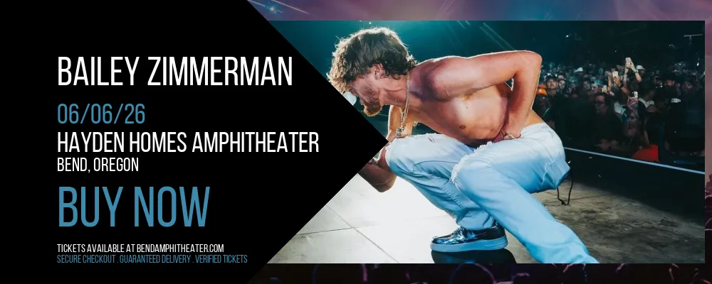 Bailey Zimmerman at Hayden Homes Amphitheater