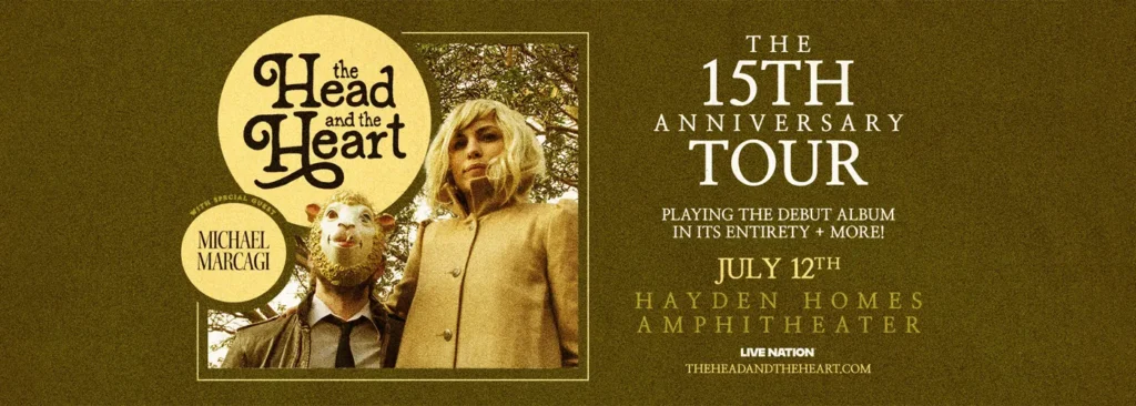 The Head and The Heart at Hayden Homes Amphitheater